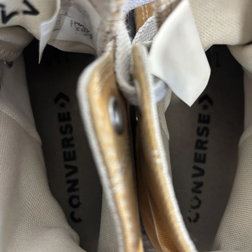 Converse Shoes Mens Size 4 Brown Canvas Chuck Taylor All Star High Top Sneaker